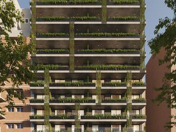 Departamento de 2 dormitorios con balcón a la venta. Amenities