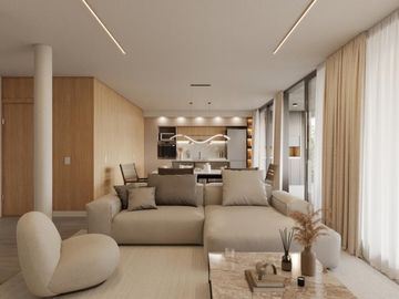 Departamento de 2 dormitorios con balcón a la venta. Amenities