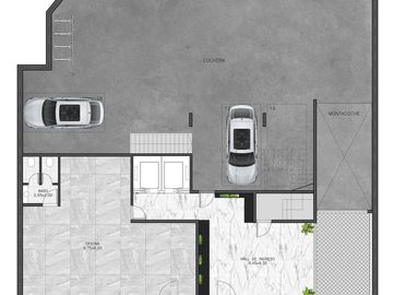 Departamento de 2 dormitorios con balcón a la venta. Amenities