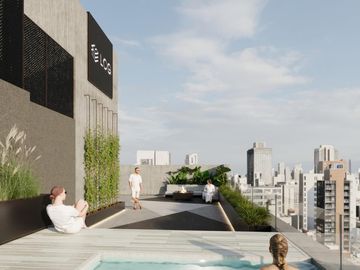 Departamento de 2 dormitorios con balcón a la venta. Amenities
