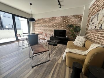 2 ambientes duplex a estrenar, con terraza y parrilla.