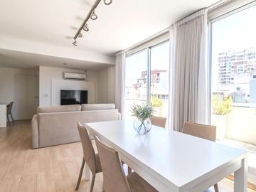 Semipiso 2 Ambientes con Balcón Terraza, cochera y parilla Belgrano APTO CREDITO y profesional