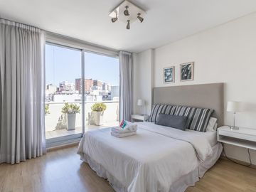 Semipiso 2 Ambientes con Balcón Terraza, cochera y parilla Belgrano APTO CREDITO y profesional