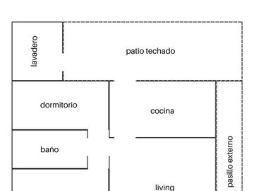 Casa 2 amb, cochera y fondo libre