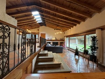 Casa campirana rodeada de naturaleza en el Fresno, Valle de Bravo