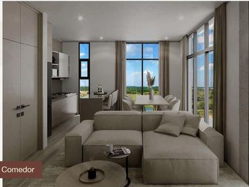 Departamentos en Venta en Campo de Golf en Pesquería