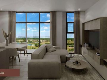 Departamentos en Venta en Campo de Golf en Pesquería