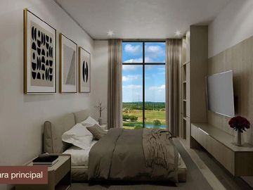 Departamentos en Venta en Campo de Golf en Pesquería