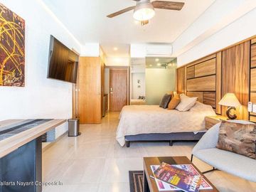 Departamento lock-off en venta a media cuadra de la playa Bucerías