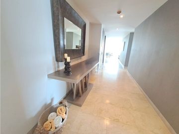 Apartamento Bocagrande sobre la bahia