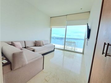 Apartamento Bocagrande sobre la bahia