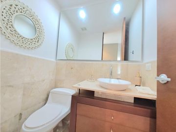 Apartamento Bocagrande sobre la bahia