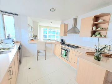 Apartamento Bocagrande sobre la bahia