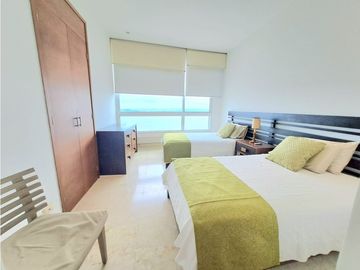 Apartamento Bocagrande sobre la bahia