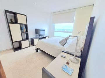 Apartamento Bocagrande sobre la bahia