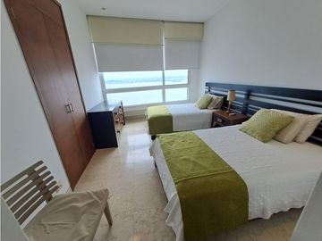 Apartamento Bocagrande sobre la bahia