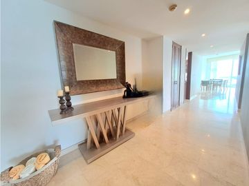 Apartamento Bocagrande sobre la bahia