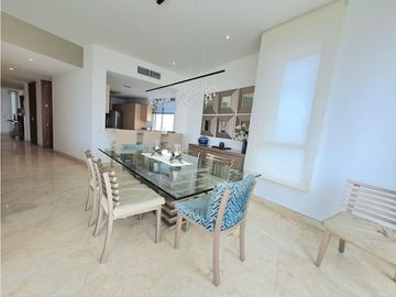 Apartamento Bocagrande sobre la bahia