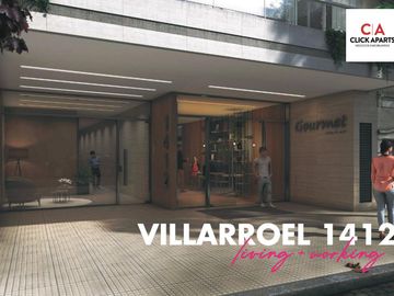 Departamento monoambiente balcon al frente en construccion Villa Crespo Amenities