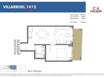 Departamento 2 amb en construccion Villa crespo Amenities