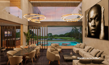 Casa de 5 recamaras, una en planta baja y con vista a campo de golf en Country