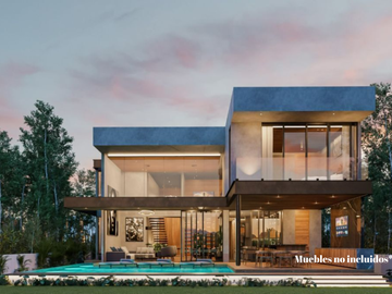 Casa de 5 recamaras, una en planta baja y con vista al mar en Yucatan Country