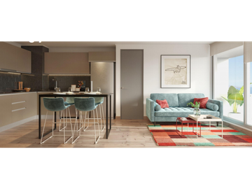 Departamento inversión - 1 Dormitorio - Viña del Mar - Bono pie 5%