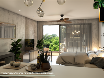Penthouse en Ejidal, Tulum, Quintana Roo CAEN-1064-Ph