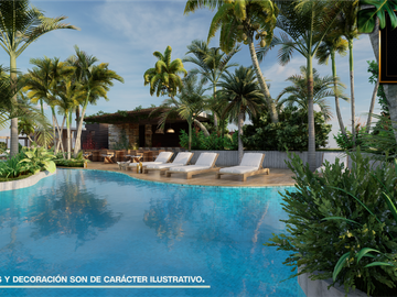 Penthouse en Ejidal, Tulum, Quintana Roo CAEN-1064-Ph