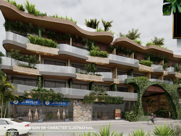 Penthouse en Ejidal, Tulum, Quintana Roo CAEN-1064-Ph