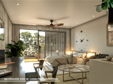 Penthouse en Ejidal, Tulum, Quintana Roo CAEN-1064-Ph