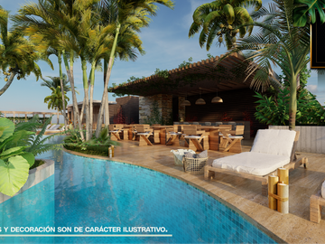 Penthouse en Ejidal, Tulum, Quintana Roo CAEN-1064-Ph