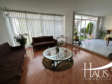 INCREÍBLE CASA EN VENTA CON AMPLIO JARDÍN, COL. CAMPESTRE CHURUBUSCO