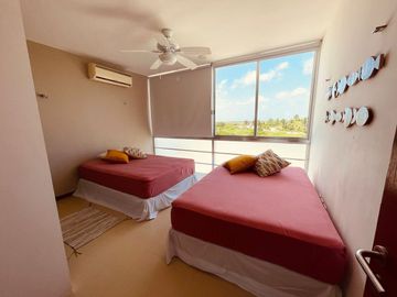 Departamento de 4 Habitaciones en Coral Blu Playa Uaymitún Ixil Yucatán