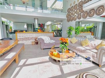✨ DE LUJO ✨Casa En Venta, Salida directa a la playa  Cartagena