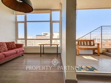INCREIBLE DUPLEX CON TERRAZA PANORAMICA 3D-3B-SALA DE ESTAR
