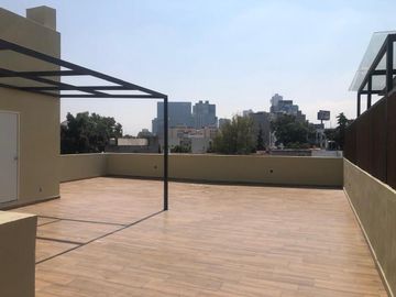 PH con Roof Garden en Venta en Mixcoac