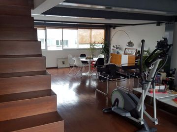 Penthouse en Colonia Roma de 2 recamaras.