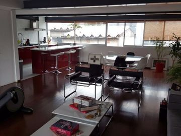 Penthouse en Colonia Roma de 2 recamaras.
