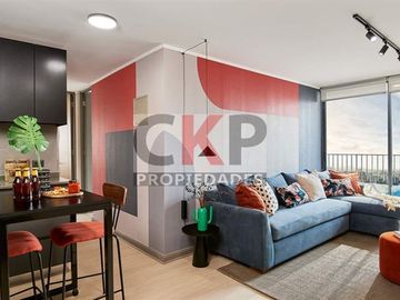 Departamento en Venta en Vicuña Mackenna/ Metro Vicente Valdés