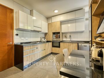 Exclusivo departamento N/O en primer piso con jardín y piscina, Hermanos Cabot