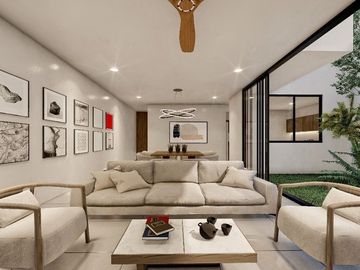 Casa de 4 recámaras en venta en la zona de Temozón norte