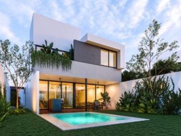 En venta casa de 3 recámaras en privada residencial en zona Tamanche