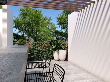 Townhouse en venta de 2 habitaciones en zona de Dzitya.