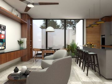 Townhouse en venta de 2 habitaciones en zona de Dzitya.