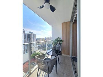 CARRASQUILLA / PH MIDPARK / 83M2 / 2 HABITACIONES / BALCON / AMOBLADO