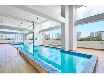 CARRASQUILLA / PH MIDPARK / 83M2 / 2 HABITACIONES / BALCON / AMOBLADO