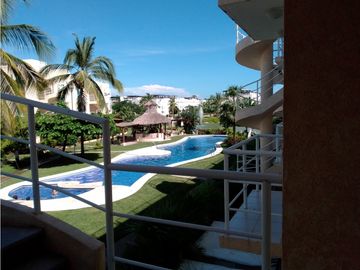 RENTA DEPTO 2REC AMUEBLADO ZONA DIAMANTE ACAPULCO