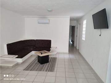 RENTA DEPTO 2REC AMUEBLADO ZONA DIAMANTE ACAPULCO