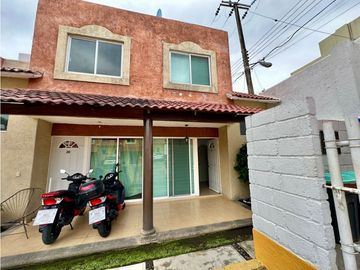 Casa en renta amueblada en Temixco Morelos con seguridad y alberca